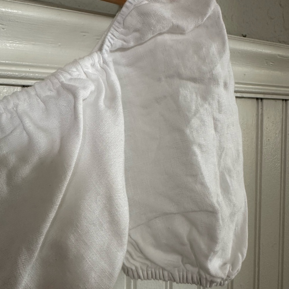 Reformation Rory Linen Blouse - Picture 2 of 6